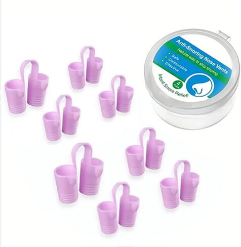 Anti Snoring Nose Vent Nasal Cones Nasal Dilator to Stop Snoring Effective Snore Stopper Anti Snoring Devices Easy to Use Snoring Solution(8PCS) in Saudi Arabia