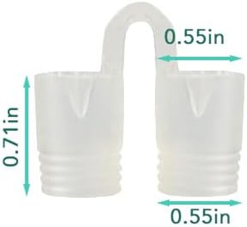 Anti Snoring Nose Vent Nasal Cones Nasal Dilator to Stop Snoring Effective Snore Stopper Anti Snoring Devices Easy to Use Snoring Solution(8PCS) in Saudi Arabia