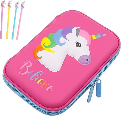 Supercar Pencil Case EVA Car Pen Pouch Stationery Box Anti-Shock for School Students Teens… in Kuwait