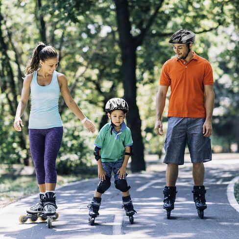 معدات الحماية للكبار 7 قطعة/المجموعة مجموعة معدات الحماية الواقية لركوب الدراجات البخارية التوازن والدراجات الإعصارية والرياضات الخارجية in Kuwait