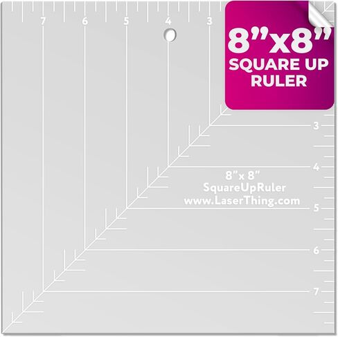 Square Up Ruler 8-Inch by 8-Inch (8x8) in Kuwait
