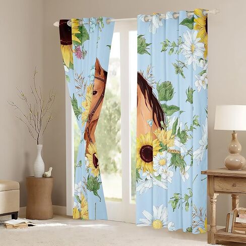 Manfei War Theme Window Curtains Aircraft Tanks Window Drapes for Kids Boy Room Decor, Retro Army Green Airplane Tanks Window Treatments Grommet Top 2 Panel Set Bedroom Curtains, 52Wx63L inch in Kuwait