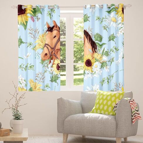 Manfei War Theme Window Curtains Aircraft Tanks Window Drapes for Kids Boy Room Decor, Retro Army Green Airplane Tanks Window Treatments Grommet Top 2 Panel Set Bedroom Curtains, 52Wx63L inch in Kuwait