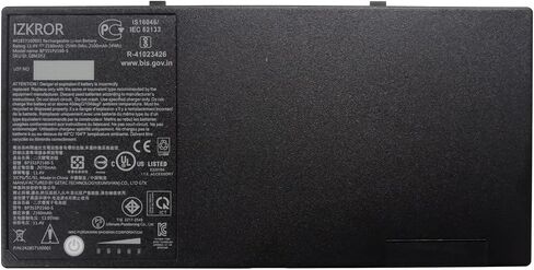 IZKROR L17M6P51 90Wh 8000mAh بطارية بديلة لجهاز Lenovo ThinkPad P50 P51 P52 Series SB10K97635 01AV496 SB10T83195 5B10W13952 L17L6P51 SB10K97634 01AV495 SB10T83194 5B10W13951 77++ 77+ 11.25 فولت in Saudi Arabia