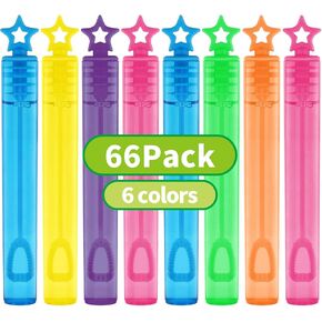 200 Pieces Mini Bubble Wands, Party Favors Assortment Toys for Kids,Themed Birthday, Halloween, Goodie Bags, Carnival Prizes, Wedding, Bubble Maker Outdoor Gifts for Girls & Boys