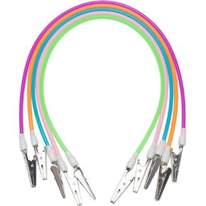 5 Pcs Dental Bib Clips Silicone Dentist Bib Holder Clip with Colorful Silicone Lanyard and Stainless Steel Clip for Adult Kids Baby