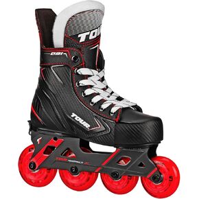 Tour Q91 Kids' Adjustable Inline and Roller Hockey Skates