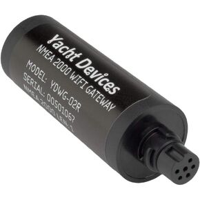 Yacht Devices NMEA 2000 (DeviceNet) Wi-Fi Boat Gateway YDWG-02 (NMEA 2000 (DeviceNet) Micro Male Connector),Black