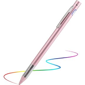 Pencil Stylus for iPhone 14/13/12/X Pro Max Pen,Minilabo Touch Screens Active Stylus Digital Pen with 1.5mm Ultra Fine Tip Stylist Pen for iPhone 14/13/12/X Pro Max Drawing and Writing Pencil,White