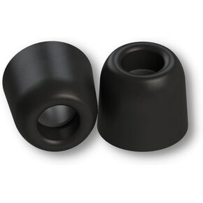 Comply Foam 400 Series Replacement Ear Tips for Bose Quiet Comfort 20, Sennheiser IE 300, Campfire Audio, 7Hertz,NuraLoop & More ,Ultimate Comfort,Unshakeable Fit,NO TechDefender,Medium, 3 Pairs,Black
