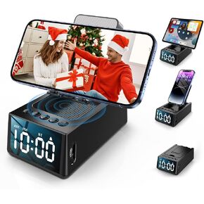 Toiysyy Gifts for Men/Women, Cell Phone Stand with Wireless Bluetooth Speaker, Birthday Gifts for Him/Her/Teen Boys/Mom/Dad, Christmas for Men Women Dad Who Want Nothing, 2023 Cool Gadgets for Men