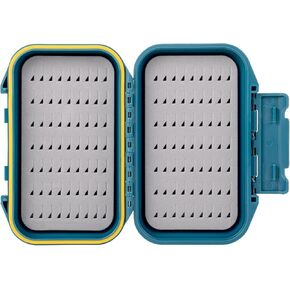 SF Fly Fishing Box Small Waterproof Double Sided Pocket Floatable Ice Fishing Jig Head