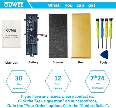 OUWEE TT03XL Laptop Battery Compatible with Hp EliteBook 850 G5 850 G6 ZBook 15U G5 15U G6 Series Notebook 932824-2C1 933322-855 932824-421 HSTNN-LB8H HSTNN-DB8K 11.55V 56Wh 4610mAh in Saudi Arabia