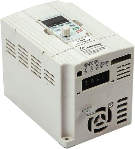 Single Phase to 3 Phase Converter, 1.5KW 2HP VFD 220V 7A Output Variable Frequency Drive Vector Control Inverter for Spindle Motor CNC Speed Control,SVD-ES Series in Saudi Arabia