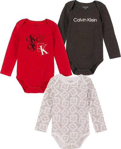 Calvin Klein baby-boys 3 Pieces Pack Bodysuit in Saudi Arabia
