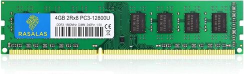 RASALAS 8GB Kit (2 x 4GB) PC3-8500 DDR3 1066 Mhz 1067 MHz 8500s SODIMM RAM ترقية ذاكرة الكمبيوتر المحمول للكمبيوتر المحمول 204PIN 1.5V in Kuwait
