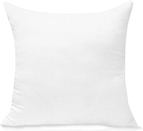 JIEITIVE Throw Pillow Inserts Hypoallergenic Premium Pillow Stuffer Square Form for Decorative Pillow Covers Cushion Bed Couch Sofa Set of 1-18 x 18 Inches in Kuwait