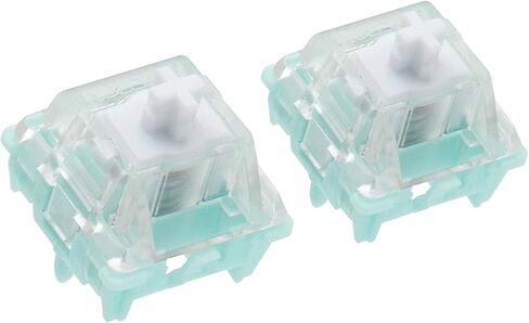 Gateron Magnetic Jade Switches Linear Switches Silent Mechanical Switches Factory Pre-lubed Switches for Mechanical Keyboard(10) in Saudi Arabia