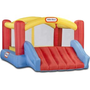 Little Tikes Huge Inflatable Backyard Soccer & Basketball Court for Multiple Kids, Blower with GFCI Plug