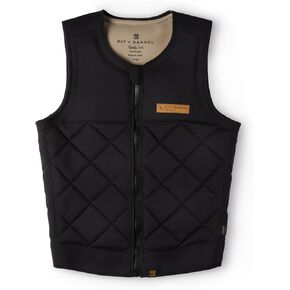 Mens Neoprene Wakesurf Impact Vest for Boating by Pit + Barrel Wake Surf Co. - Designed for Wake Surf and Skimboard, but Great for All Watersports Activities! Lightweight, Durable, and Timeless Style.