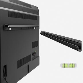 KAMIWI Stud Free TV Stand for 32-75 Inch TV, Drill Free Stud Free TV Drywall Mounting, Max Vesa 600x400mm, Max Load Capacity 150 Lbs, Easy to Install
