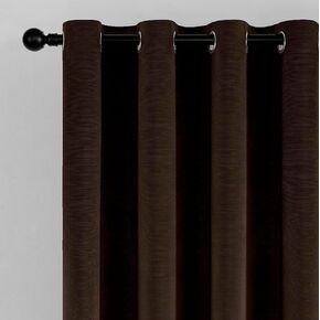 SNITIE Black Velvet Curtains (52"x84"), Featuring Grommet Slub Pattern Thermal Insulated Drapes Ideal for Living Room Bedroom Office - Soft Durable & Light-Filtering Window Treatments (2 Panels)