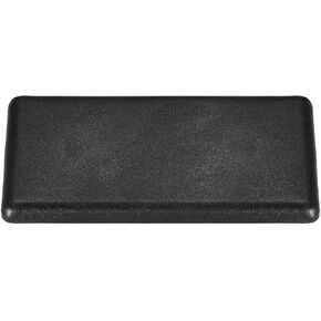 uxcell Standard Plastic Rectangle Aluminum Extrusion End Cap Black 30x60mm 10pcs