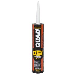 2 Set OSI Quad Brown 205 Window, Door and Siding Sealant 10-Fluid Ounce Cartridge (1637194)