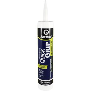 Red Devil 0696 Quick Grip Construction Adhesive, 9 fl oz, White, 1 Pack