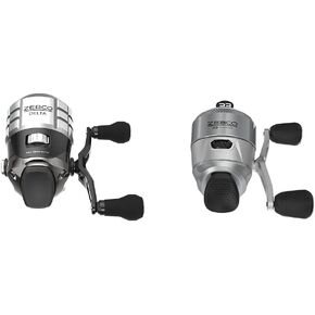 Zebco Delta Spincast Fishing Reel, Instant Anti-Reverse Clutch, All-Metal Gears, Changeable Right- or Left-Hand Retrieve