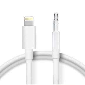 [Apple MFi Certified] iPhone AUX Cord for Car Stereo, 3.3ft Lightning to 3.5mm Audio Cable Compatible with iPhone 13/12/11/XR/XS/X/8/7/6/iPad to Car Home Stereo Speaker Headphone (Nylon Braided)