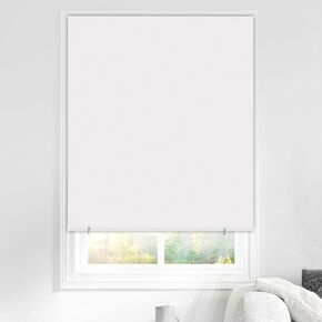 Portable Blackout Curtains for Bedroom, 100% Blackout Cordless Window Cover Film Self-Adhesive Travel RV Nursery Temporary Blackout Blinds Screen, 26" X 72"