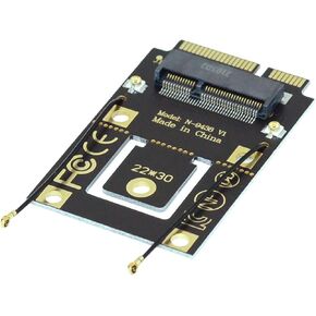 ChenYang M.2 Key-A NGFF to Mini PCI-E PCI Express Converter Adapter for 9260 8265 7260 WIFI6 WIFI7 AC Card