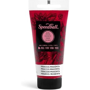 Speedball Water-Soluble Block Printing Ink, 5-Ounce Tube, Fluorescent Yellow