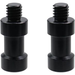 Oedema 2pcs Round Male-Female Threaded Standoff 6.5mm Aluminum Standoff Spacer Column Hardware Spacers with Length 39mm for DIY Model, RC Airplane