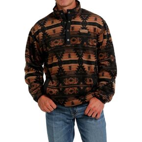 Cinch Western Sweatshirt Mens Print Fleece Logo 3XL Black MWK1514018 in Saudi Arabia