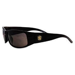 Smith & Wesson Elite Safety Glasses (21303), Smoke Lenses, Black Frame, Unisex Sunglasses for Men and Women