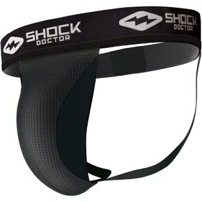 Shock Doctor Men's Not OK 218 Athletic Supporter Jockstrap, White, Adult: Large