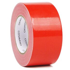 COSIMIXO 1-Pack Black Heavy Duty Wide Duct Tape, 4 inches x 55 Yards, Strong, Flexible, No Residue, All-Weather and Tear by Hand - Bulk Value for Repairs, Industrial, Professional Use