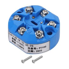 PT100 Temperature Sensor, Integrated Transmitter 0°c to 200°c 0-10V, [for Electric Power Research, Light Industry and Other Industrial Sectors]