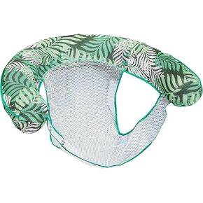 Aqua Oversized Inflatable Pool Noodle – Single – Soft Mesh Jumbo Noodle Pool Float – Blue/White Fern in Kuwait