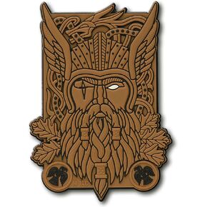 M-Tac Tactical Morale Patch Odin Viking War God 3D PVC (Grey)