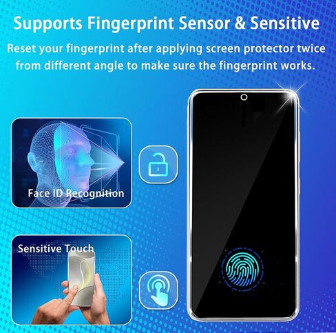 iAnder 3 Pack واقي شاشة زجاجي لهاتف Galaxy S21، 3 عبوات من واقي عدسة الكاميرا مع صينية سهلة التركيب، يدعم مستشعر بصمات الأصابع، وضوح شبكية العين عالي الدقة، مناسب للحافظة in Kuwait