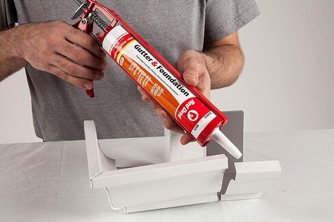 Red Devil 0697AG Gutter & Foundation Sealant, 10.1 oz., Gray, (Pack of 12) in Kuwait