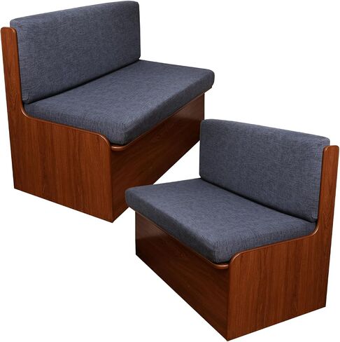 أغطية وسائد NILUOH RV Dinette، أغطية وسائد مطاطية قابلة للتمدد وأغطية بديلة للأريكة وأغطية قابلة للغسل لأريكة مقطورة السفر (غطاءان للمقعد وغطاءان لمسند الظهر، اللون 26) in Kuwait