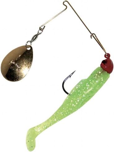 Strike King RMG14-863 Redfish Magic Spinnerbait, 1/4 -Ounce, Chartreuse in Kuwait