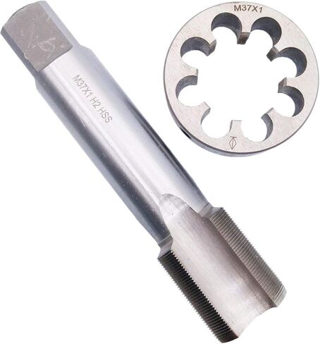 HSS M37 x 1mm Tap and M37 x 1.0mm Die Metric Thread Right Hand in Saudi Arabia