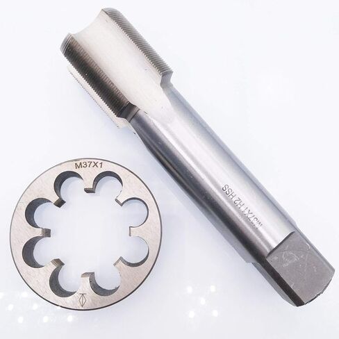 HSS M37 x 1mm Tap and M37 x 1.0mm Die Metric Thread Right Hand in Saudi Arabia