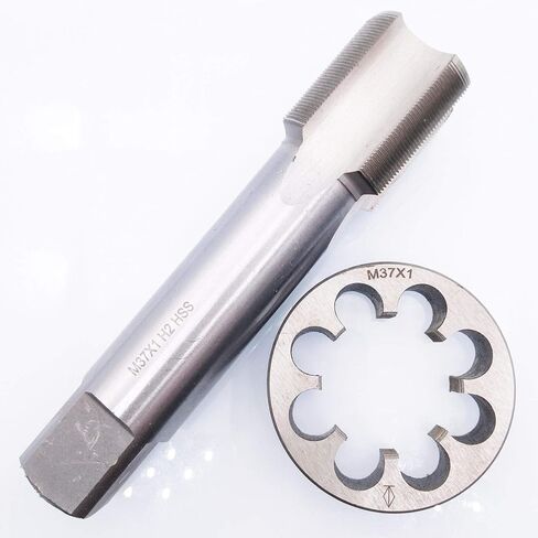 HSS M37 x 1mm Tap and M37 x 1.0mm Die Metric Thread Right Hand in Saudi Arabia