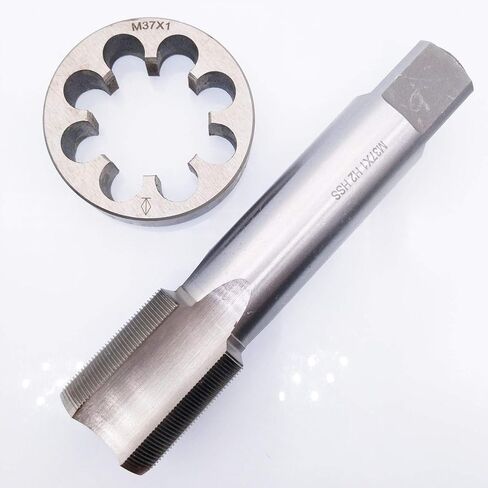 HSS M37 x 1mm Tap and M37 x 1.0mm Die Metric Thread Right Hand in Saudi Arabia
